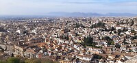 Uitzicht over Granada
