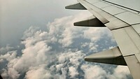Geweldig weer om boven de wolken