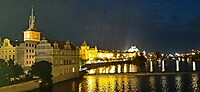 Praag by night