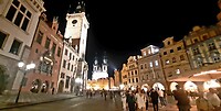 Praag by night