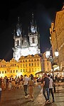 Praag by night