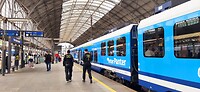 De trein van Praag naar Kutná Hora