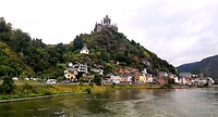 Cochem vanaf de boot