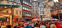 Heimat und Weinfest op de markt
