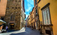 Mooie straten in Lucca