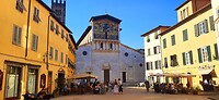 Sjieke pleinen in Lucca