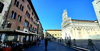 Mooi plein in Lucca