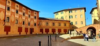 Prachtige gebouwen in San Miniato