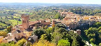 Bovenop Torre di Frederico prachtig uitzicht