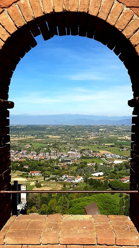 Bovenop Torre di Frederico