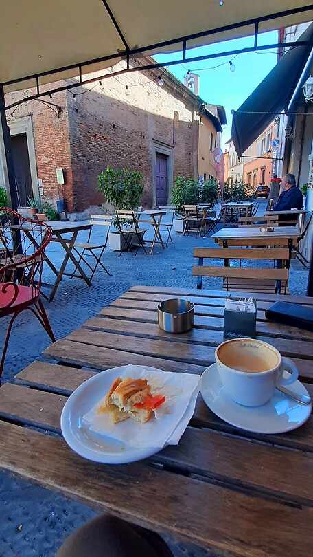Lekker lunche in San Miniato