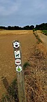 De paarse route