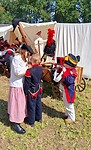 Kinderen in het kampement