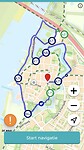 De wandelroute