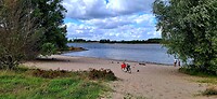 Zandstrand in Zaltbommel