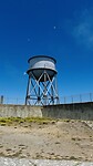 Alcatraz vanuit de luchtplaats voor de gevangenen