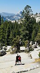 Uitzicht vanaf Yosemite route 120