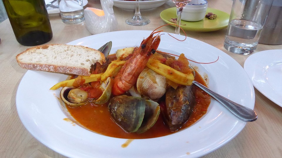 De bouillabaise.. We loved it