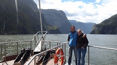zon op Milford Sound