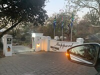 aankomst Sheppard boutique hotel Nelspruit