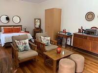 The silo's guesthouse