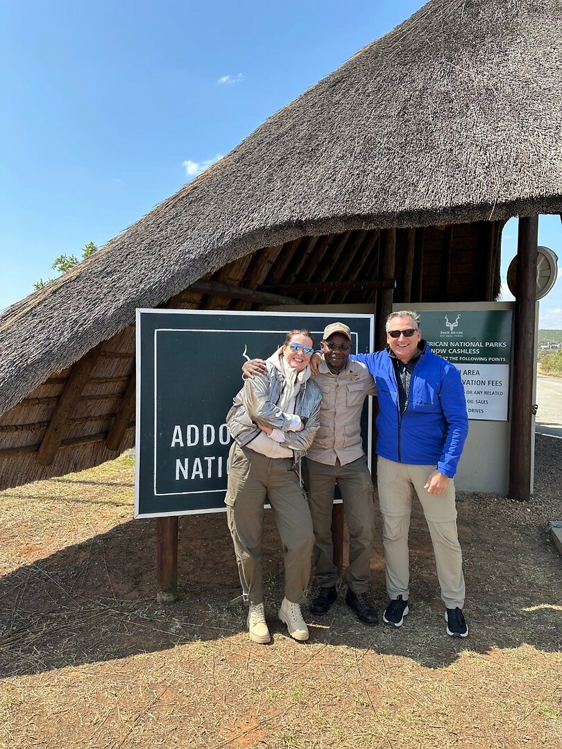 Addo park met gids Thomas