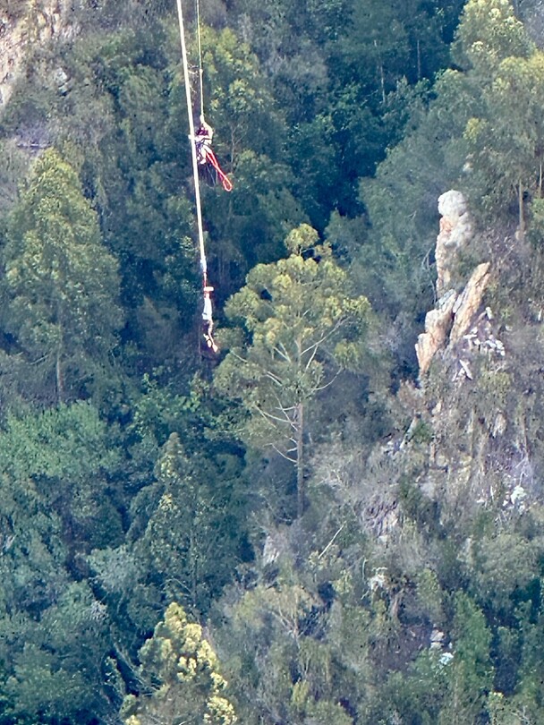 216 meter sprong