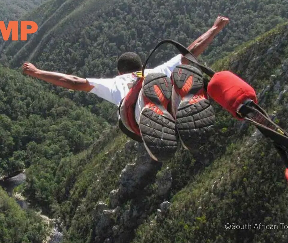 Jump vanaf bloukransbridge