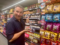 Rick en Jilles;  zelfs hier hebben ze Nutella!