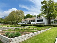Kruiden en groententuin bij Boschendal