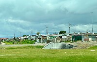 Township bij Kaapstad