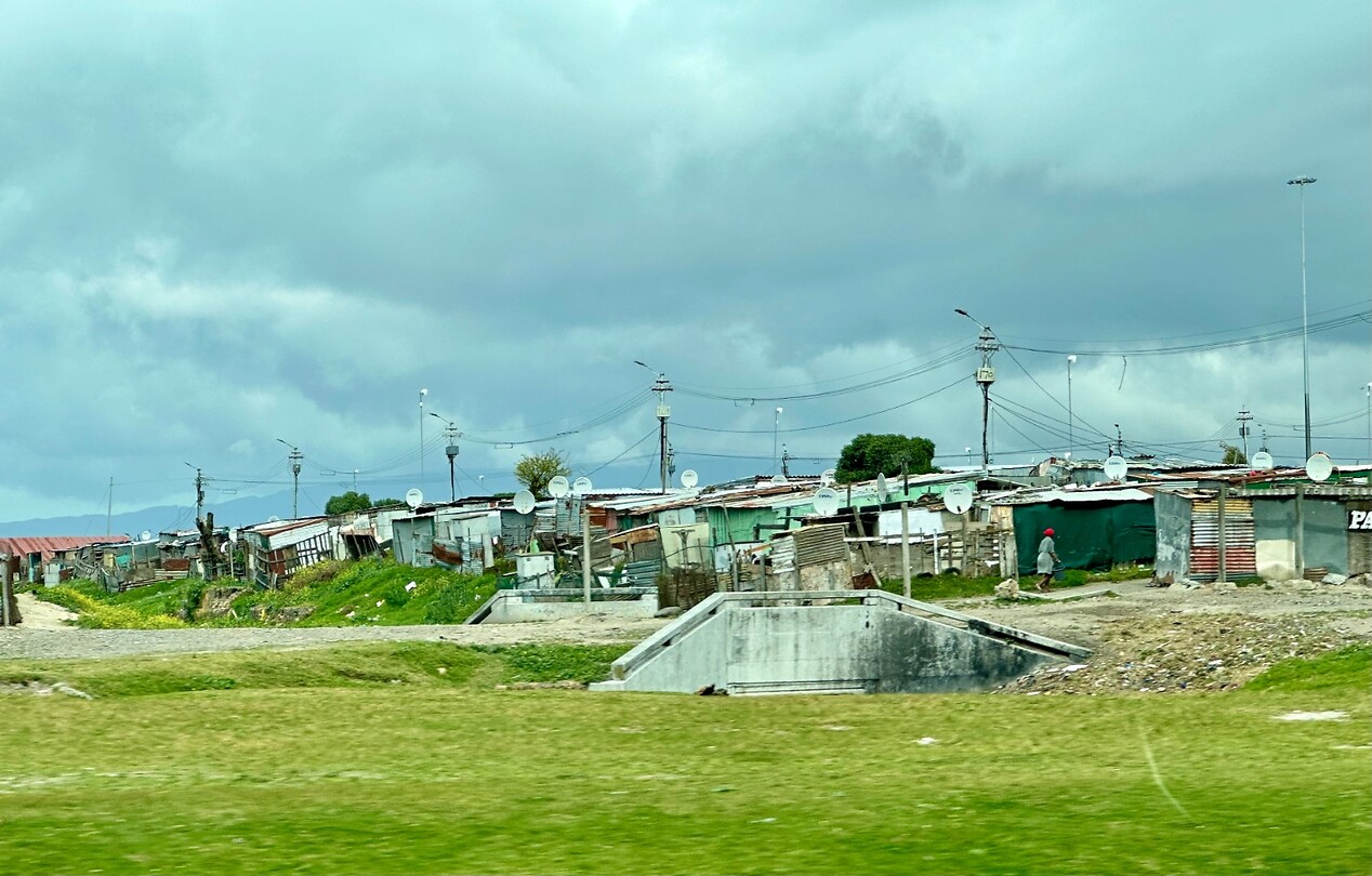 Township bij Kaapstad