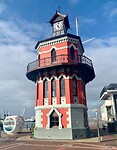 Klokkentoren in Kaapstad bij waterfront