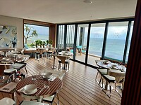 De ontbijtruimte van Living Lion's eye hotel