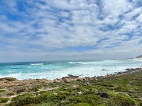 Hollandse lucht en Atlantische en Indische oceaan