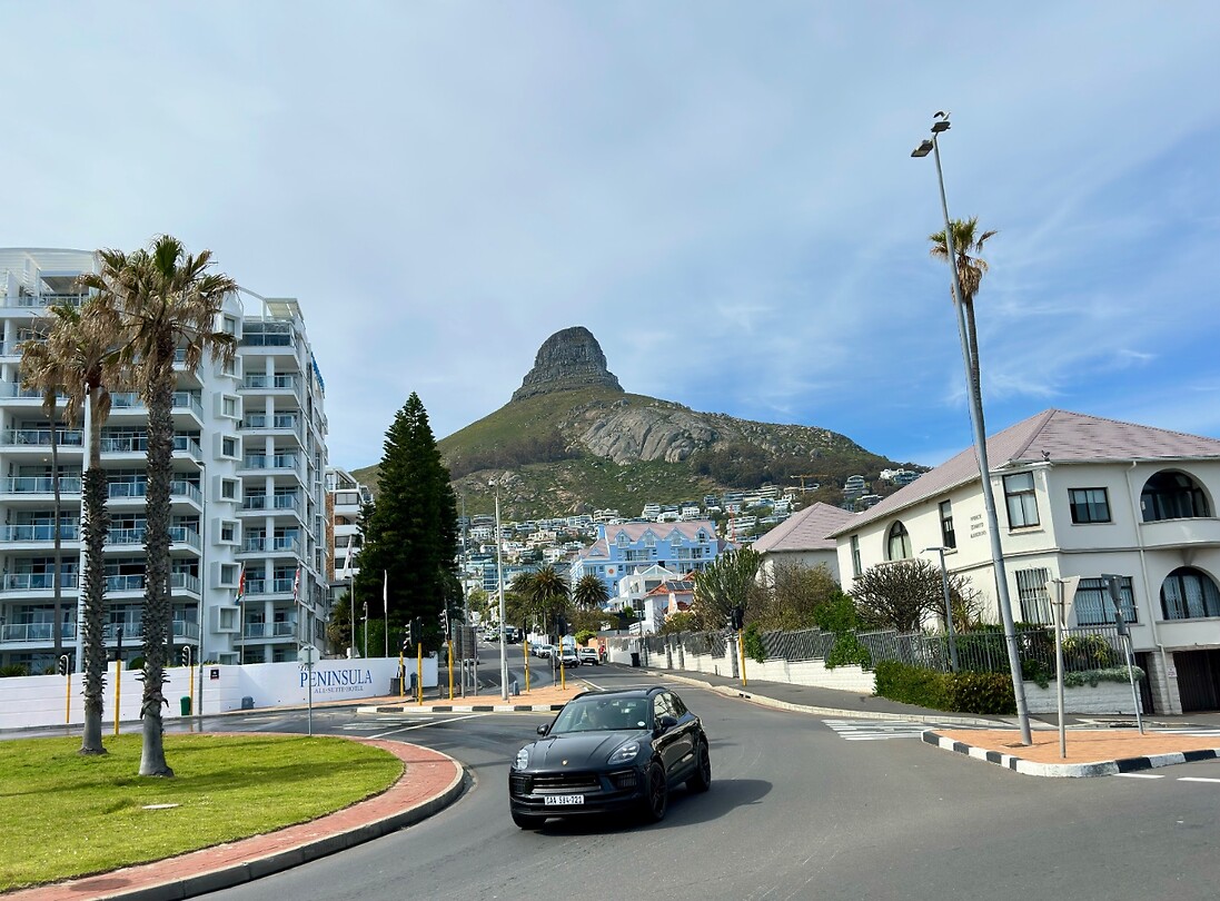 Straatbeeld wijk Seapoint