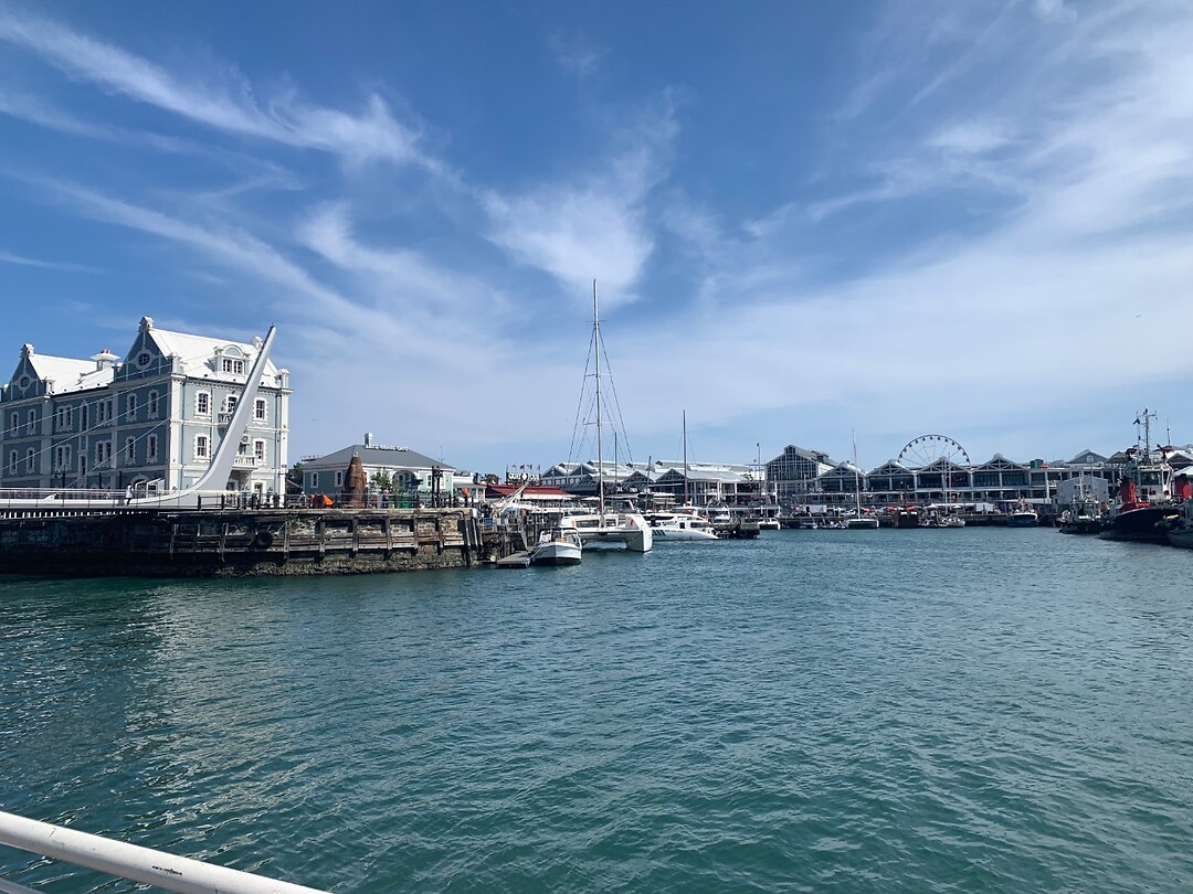 V&A Waterfront vanaf de waterkant
