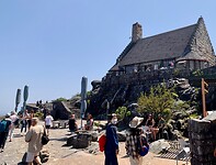 Kleine shop bovenop de tafelberg