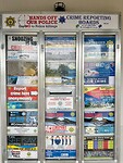 Crime board in Constantia