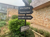 Loo with a view sign