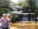 Marjolein, Peter, waterval