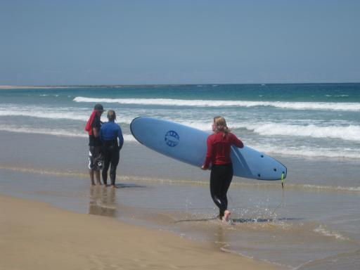 surfing