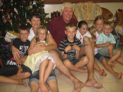 Wendy & Rod met Wendy's kleinkinderen