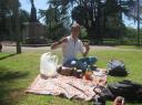 breakfast in Albert Park