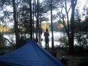 first camping spot