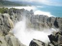 blowholes & pancake rocks