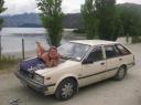 Murphey bij Lake Wanaka!