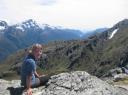 ik op Conical Hill