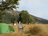 Mavora Lakes, tentje opgezet!