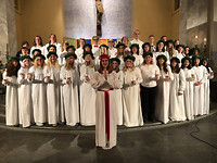 Lucia concert in de kerk